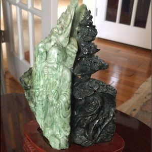 Jade statue